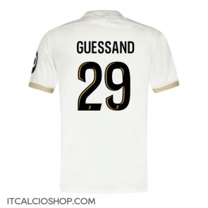 OGC Nice Evann Guessand #29 Seconda Maglia 2024-25 Manica Corta